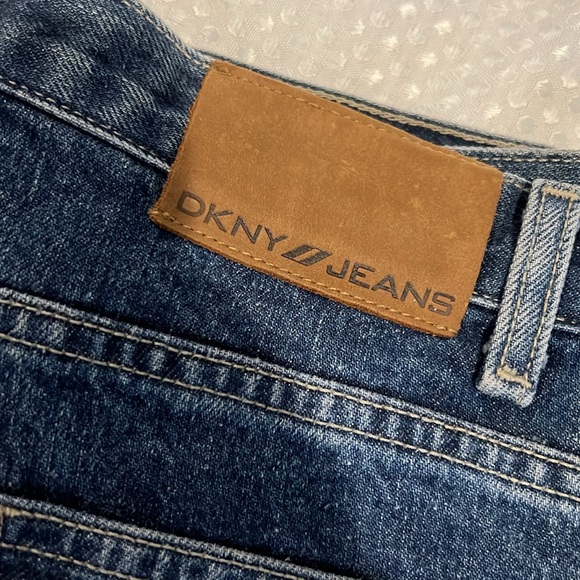 DKNY MARCA TRADITIONAL BLUE JEANS 4 - Picture 2 of 6